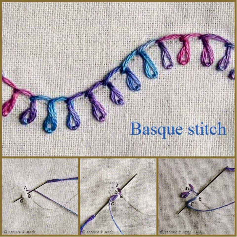 Tina's handicraft 53 different embroidery techniques