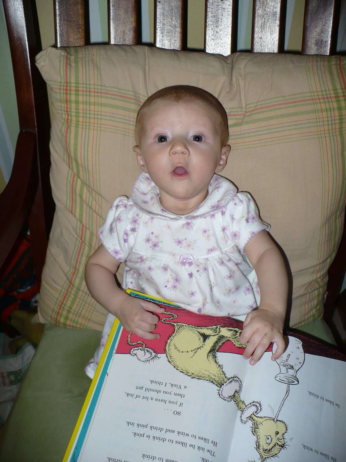 Mama's Gonna Buy You a Mockingbird: Wordless Wednesday: 3 months old!