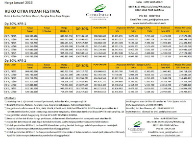 harga-ruko-citra-indah-festival-2016