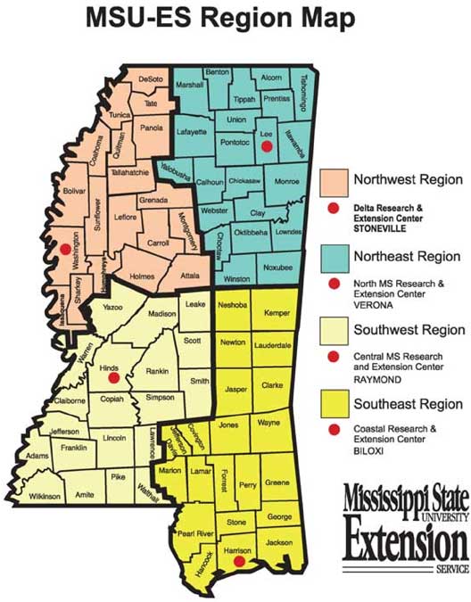 Mississippi County Map Area County Map Regional City