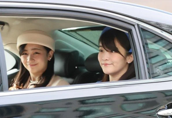 Crown Prince Naruhito, Crown Princess Masako, Prince Akishino, Princess Kiko, Princess Mako and Princess Kako