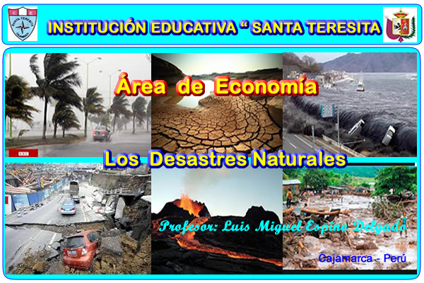 Aula Virtual De Geografía Los Desastres Naturales Sesión De Aprendizaje N° 2 Unidad Didáctica