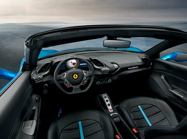 Interior Ferrari 488 Spider