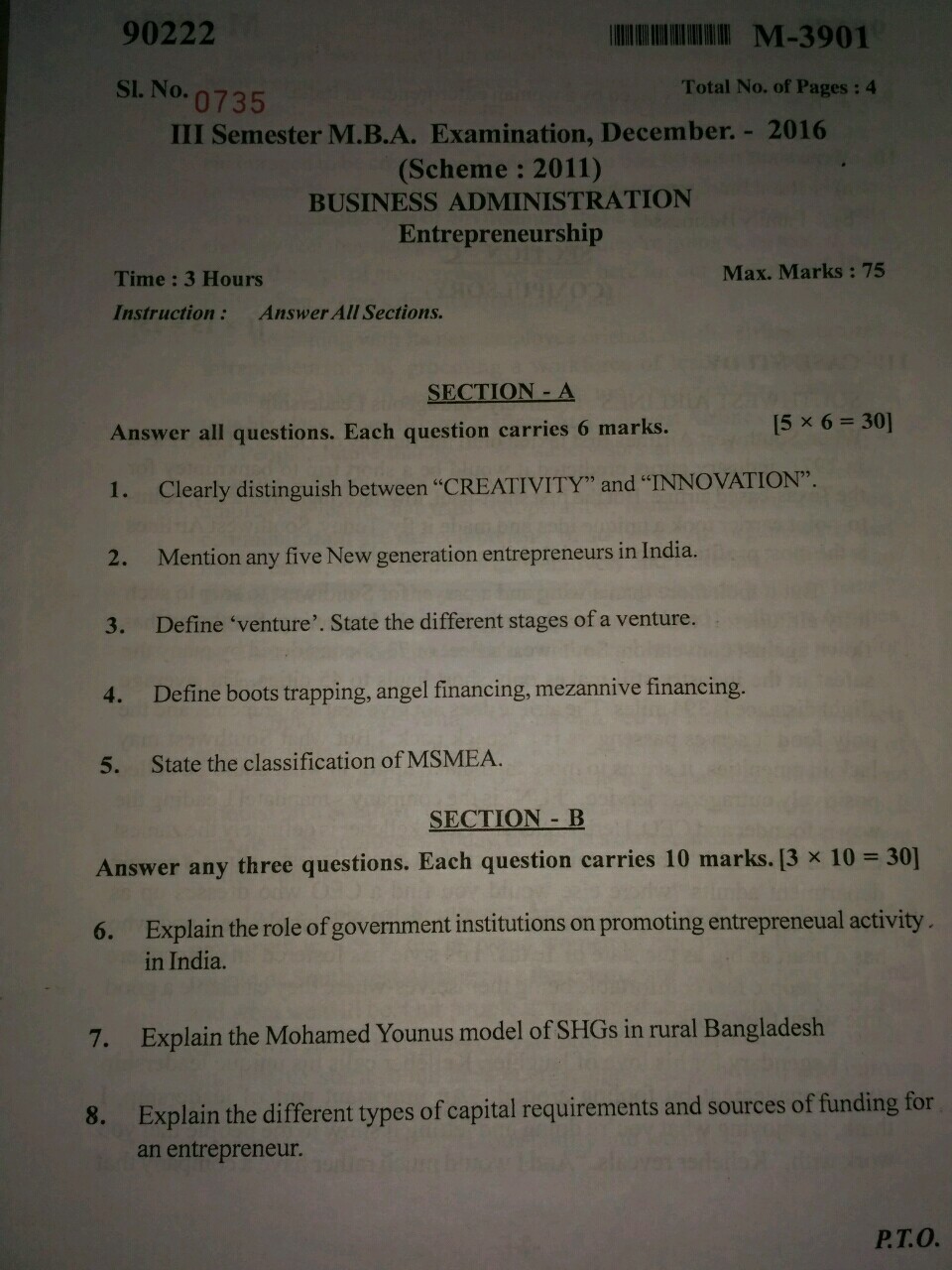 Entrepreneurship essay