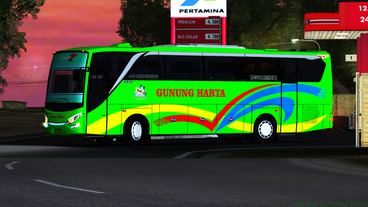 mod haulin jetbus efisiensi tingkatan