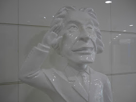 statue of Junichiro Koizumi in Dalian, China