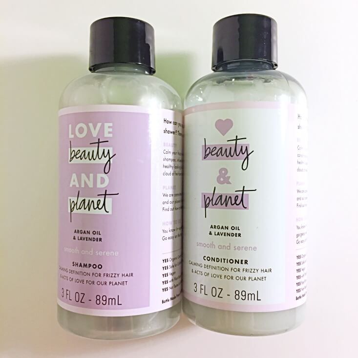 Love Beauty and Planet Argan Oil and Lavender Shampoo and Conditioner Love Beauty and Planet Argan Oil and Lavender Shampoo and Conditioner