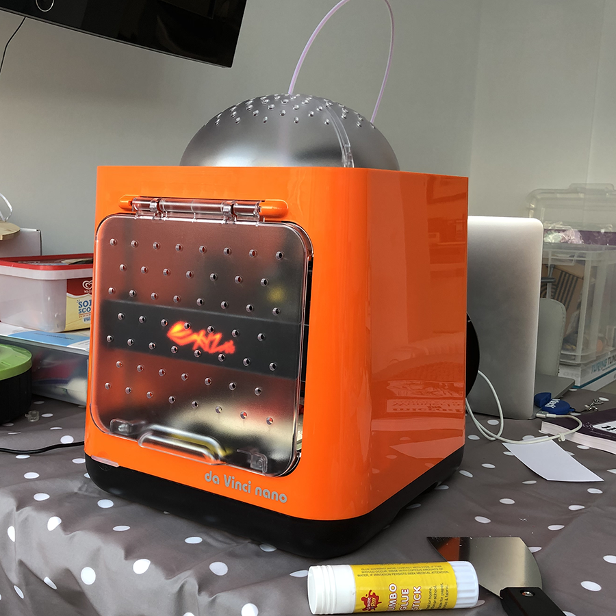 Rejse Spole tilbage pouch Da Vinci Nano 3D Printer from XYZprinting - Review | Tech Age Kids |  Technology for Children