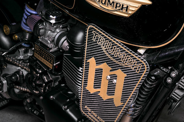 Triumph T100 By Mandrill Garage Hell Kustom