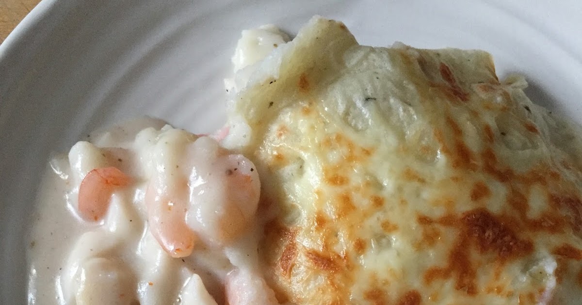 Casserole de fruits de mer gratinée Tous à vos chaudrons