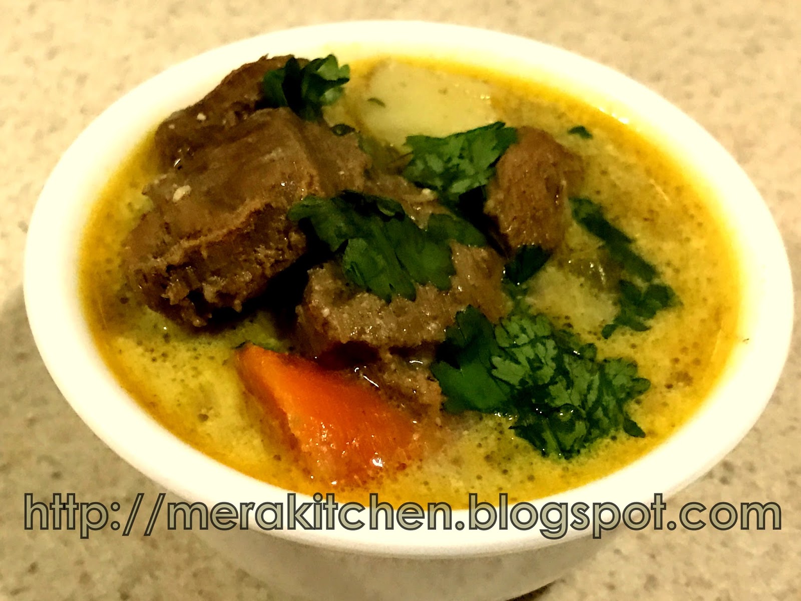 merakitchen Kerala Style Mutton Stew (InstantPot)