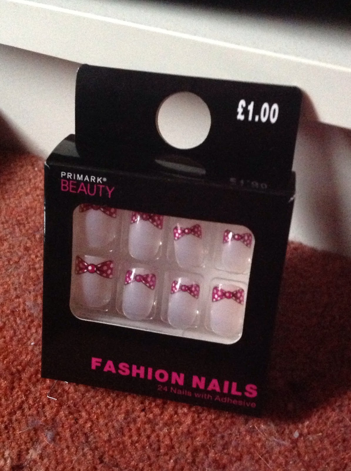 mad about makeup Primark fake nails review