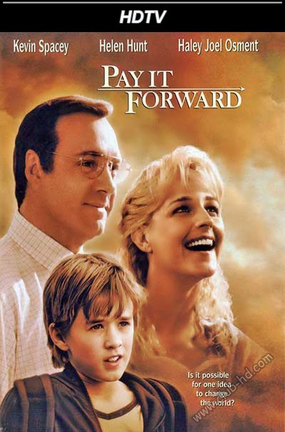 Pay It Forward (2000) 720p HDTV Dual Latino-Inglés [Subt. Esp] (Drama)