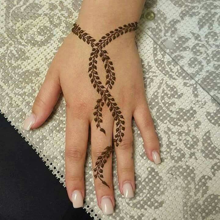 121 Simple mehndi designs for hands Easy Henna patterns with Images