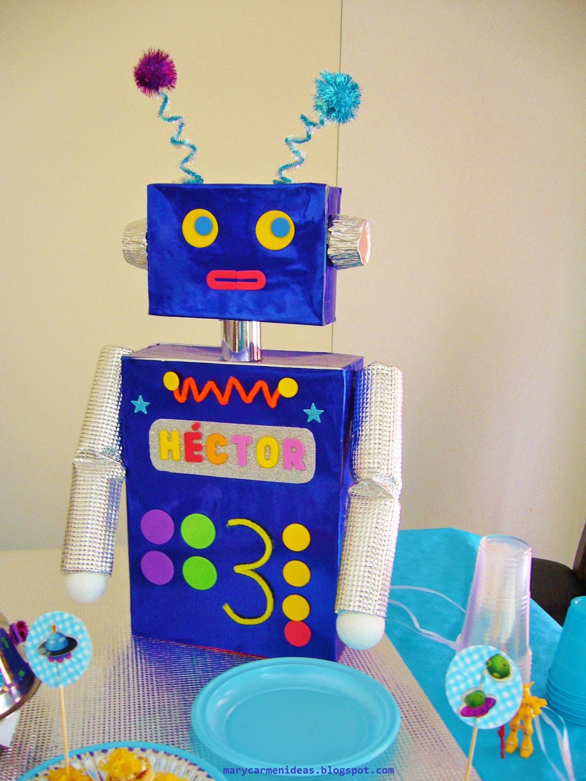 Robot de cajas de carton Imagui