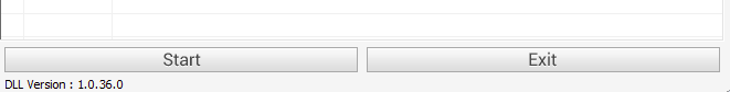 LGUP Tool Start Options LGUP Tool Start Options
