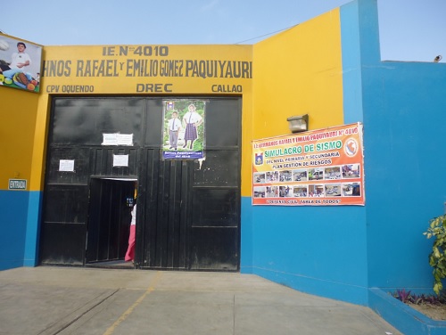 Colegio 4010 HERMANOS RAFAEL SAMUEL Y EMILIO MOISES GOMEZ PAQUIYAURI - Callao