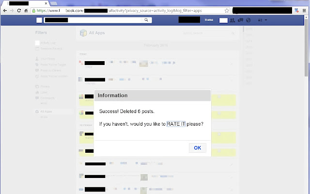 Cara Menghapus Semua Status Facebook dengan Cepat