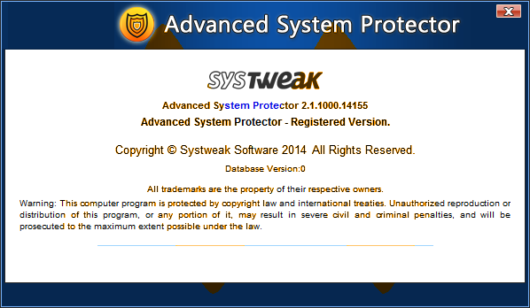 Advanced System Protector 2.1 Full Key Advanced System Protector 2.1 Full Key