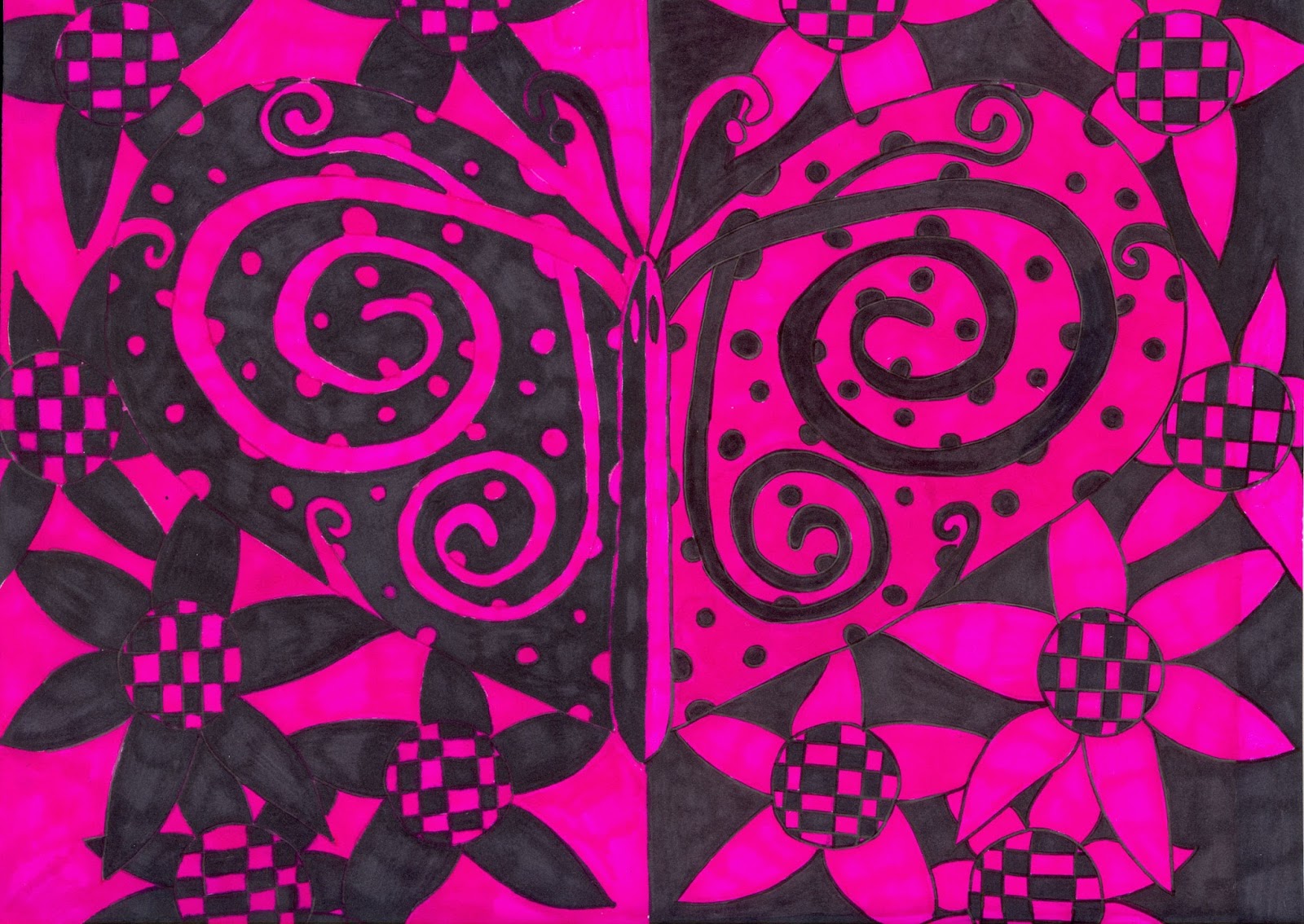 POSITIVE/NEGATIVE BUTTERFLY ASSIGNMENT