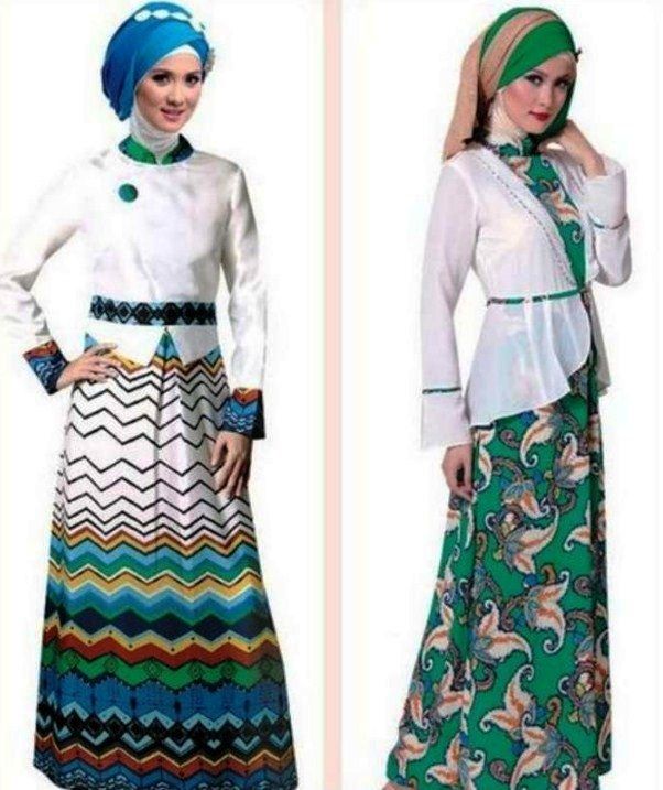 Model Baju Gamis Batik Kombinasi Blazer Modern Terbaru Model Baju Gamis Batik Kombinasi Blazer Modern Terbaru