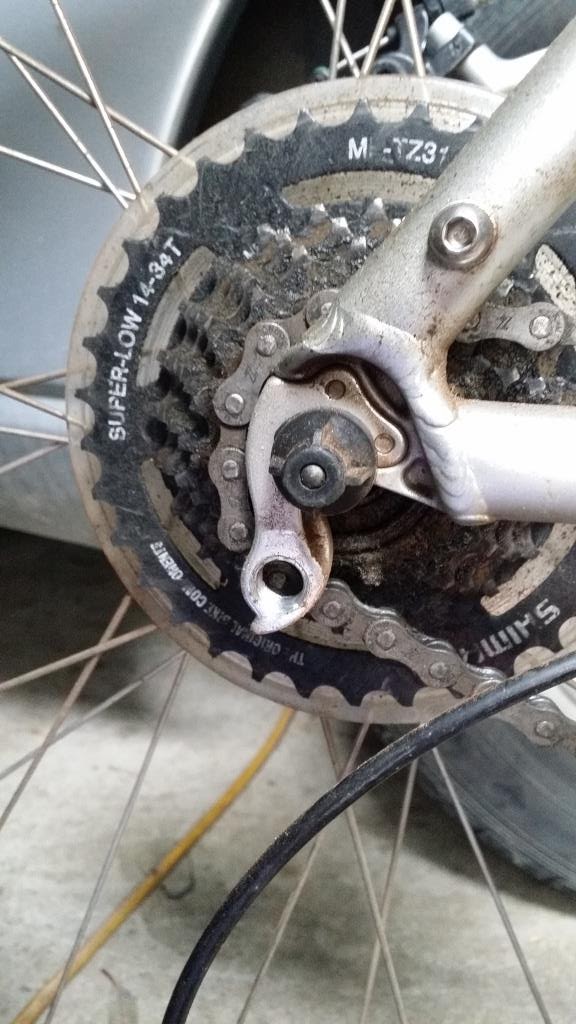 Hardtails and trains Derailleur hangers