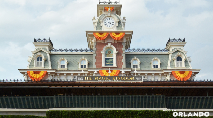 entrada do Magic Kingdom entrada do Magic Kingdom