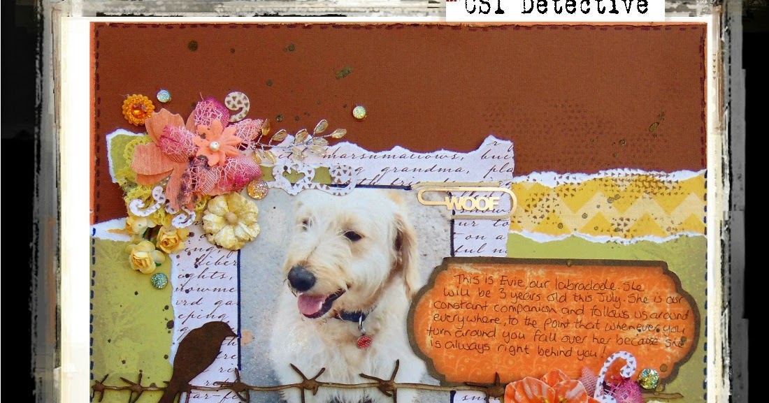My Crafty Madness: CSI - color stories inspiration Case File 227