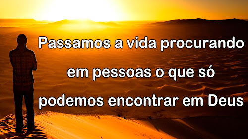 Palavras de Fé em Deus e Reflexão Procurar e Encontrar Deus