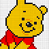 esquemas punto de cruz de Winnie the Pooh