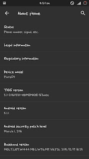 YIOS Rom for Cherry Mobile Flare S4 [MT6753] Screenshots