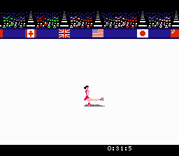 Winter Games by Epyx  NES Screenshot