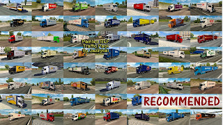 ETS 2 - Painted BDF Traffic Pack v5.2 ets 2 painted bdf traffic pack v5.2