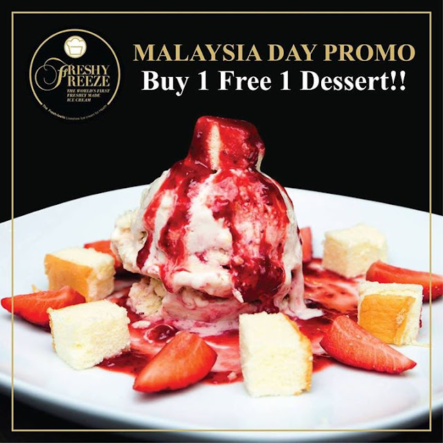 Freshly Freeze Malaysia, Freshly Freeze, Fried Ice Cream, World's First Freshly Made Ice Cream, Best Fresh Ice Cream, Freshly Made Desserts, Thailand Ice Cream, nu sentral mall