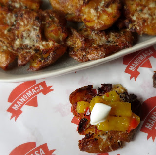 Crispy Smashed Baby Potatoes