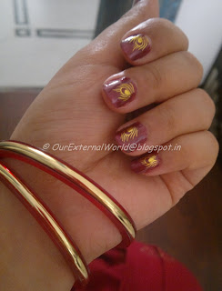 Bridal Nail Art - Gold Peacock Water Decals Bridal Nail Art - Gold Peacock Water Decals