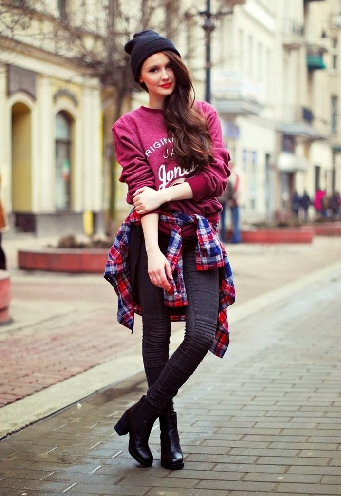 STREET SCENE VINTAGE: {How to Wear}: Vintage Flannel
