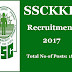 SSC(KKR) Recruitment 2017 for 183 Junior Engineer, Assistant(Legal) – Apply Online