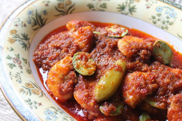 Sambal Tumis Udang Petai 