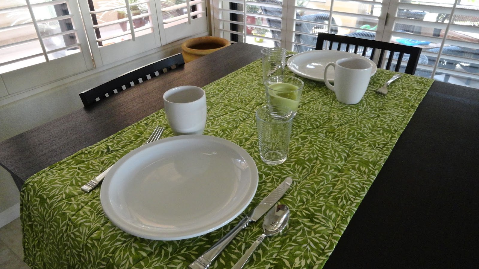 Learning to Sow Table Runner & Placemats