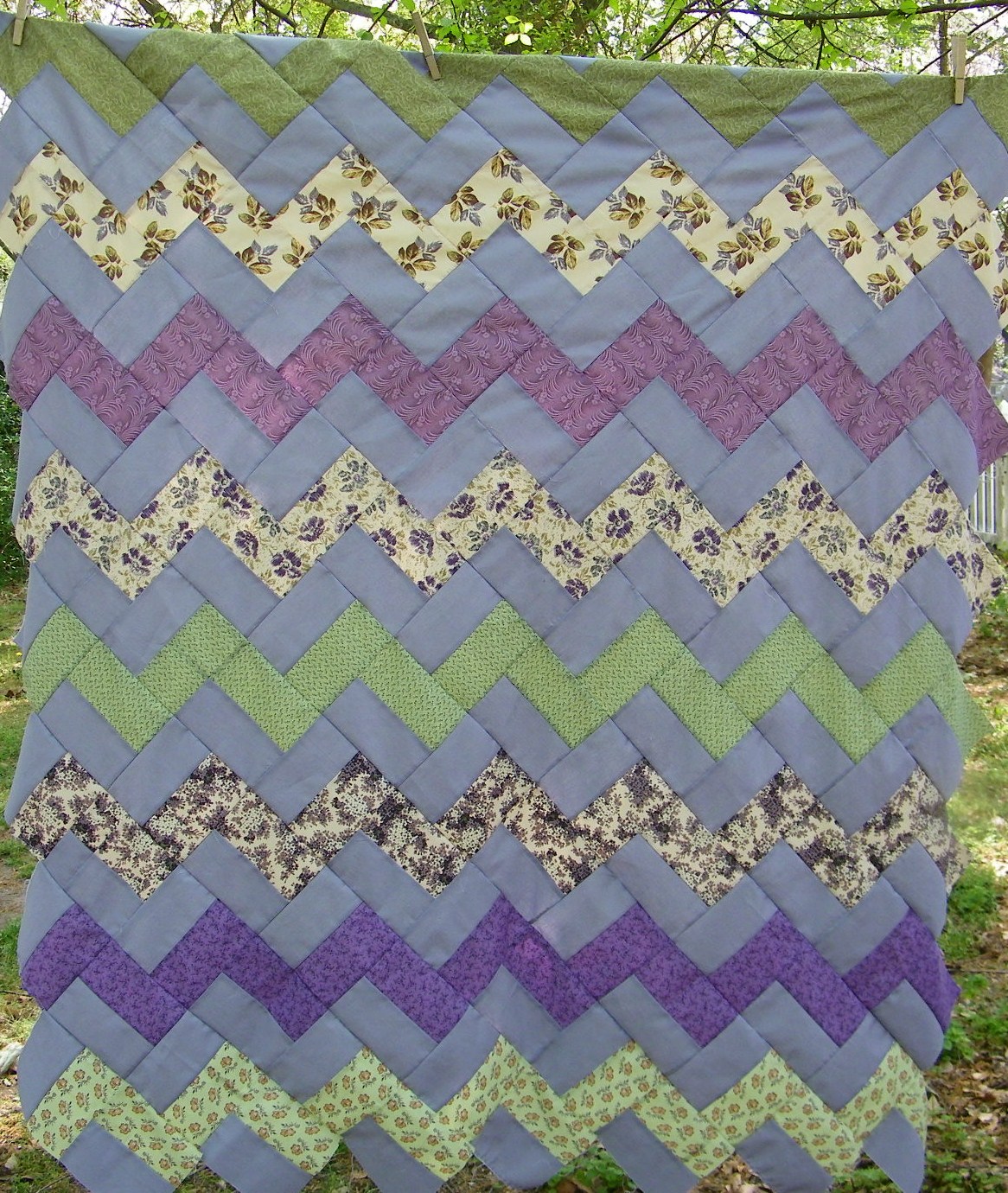 Peaceful Piecer Living Vegan Zig and zag and dumbing down