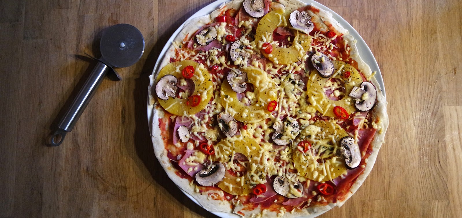 chaos een experiment doen in stand houden Kitchen Elf: Pittige pizza Hawaii