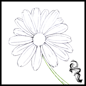 Derrick the Artist: How to Color a Daisy With Colored Pencils by ...