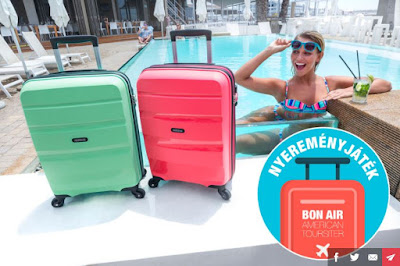 Nyerj egy színes Bon Air bőröndöt az American Tourister jóvoltából!