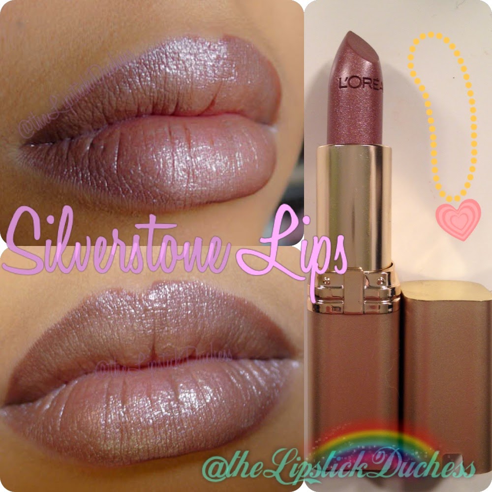 The Lipstick Duchess L'Oreal Silverstone Lipstick Review