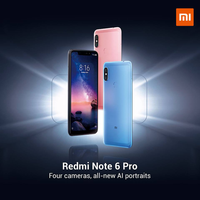 Redmi Note 6 Pro to be available on Lazada Redmi Note 6 Pro to be available on Lazada