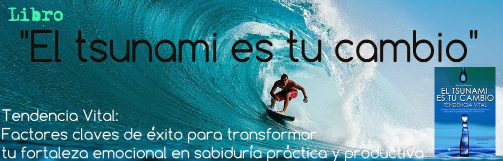 Libro: "El tsunami es tu cambio"