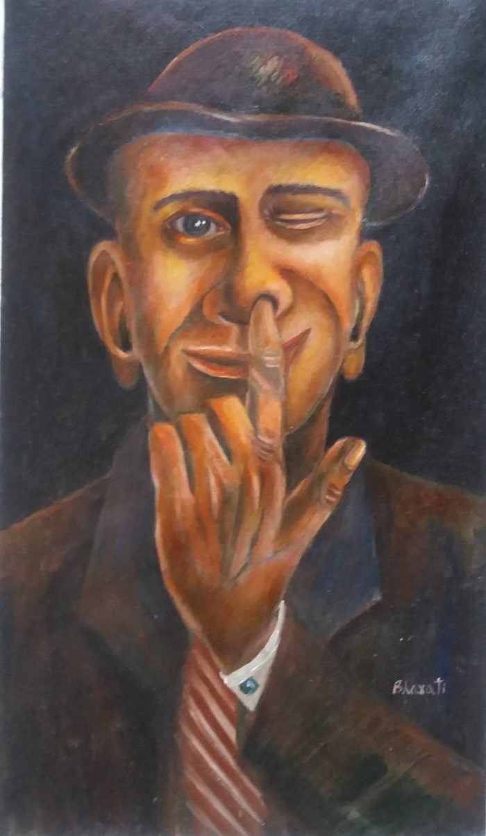 Индийский художник. Bhamidipati Bharati Bhamidipati Bharati