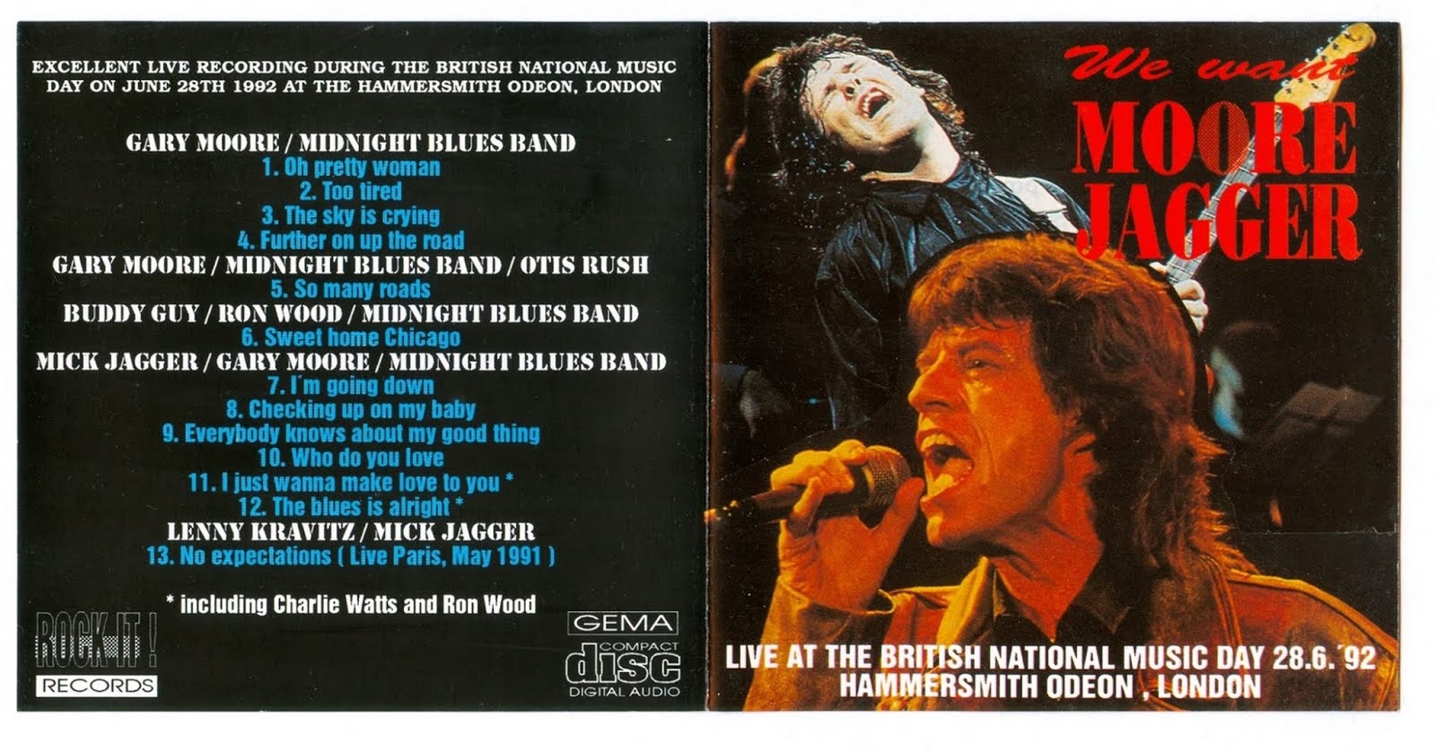So Many Roads Gary Moore Mick Jagger Lastfm