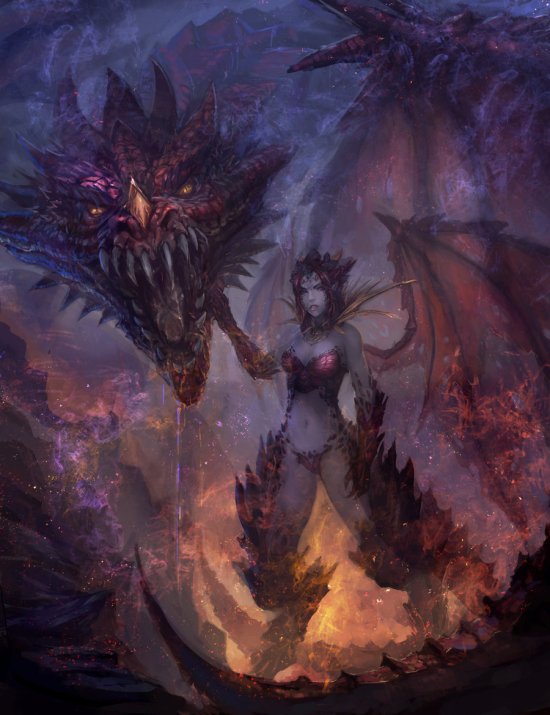 As incríveis ilustrações de fantasia para games de Ng Yong Hui Ng Yong Hui cglas deviantart ilustrações incríveis fantasia games mulheres